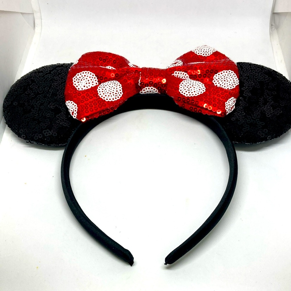 Minnie Mouse Sequined Head Band